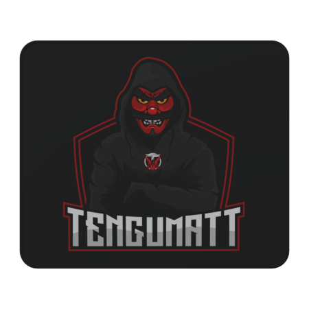 TenguMatt Mascot Logo Mousepads