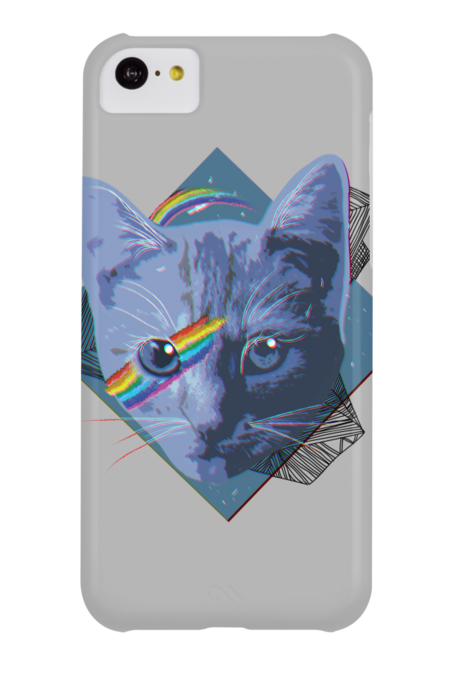 Rainbow cat by AnnaGrrrl