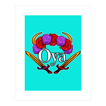 Oya Orisha Vibes by Artbyomega