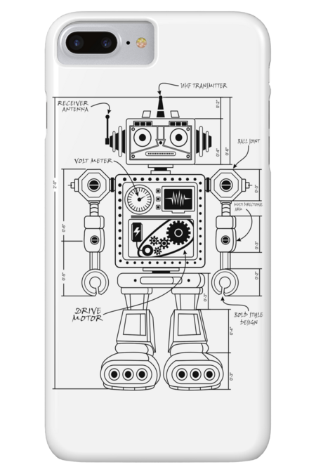 Vintage Robot Architect by BobyBerto