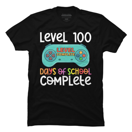Level 100 Days of School Complete, School Game Controller