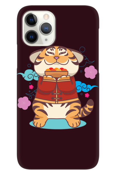 Adorable kawaii tiger for lunar new year