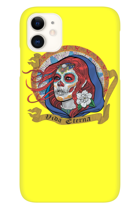 Red Catrina (Day of the Dead) by Ayota