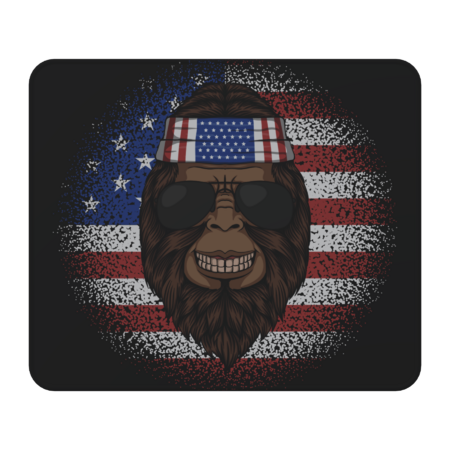 Bigfoot America Bandana by CreativeStyle