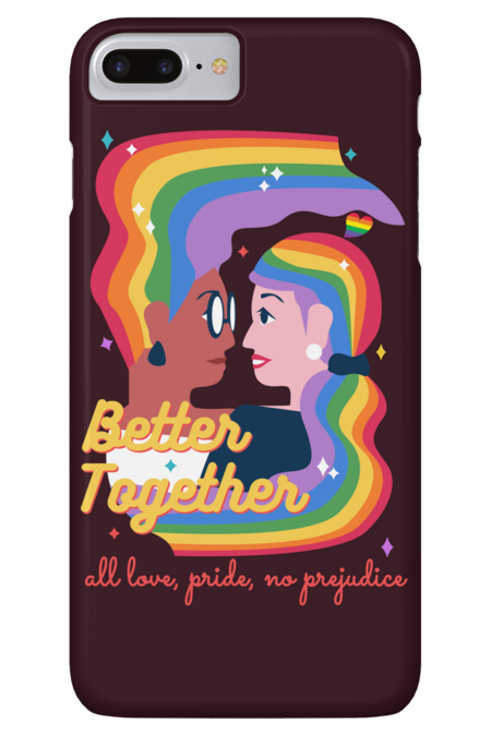 Lesbian Couple Gift Better Together For Pride Month by podanytime