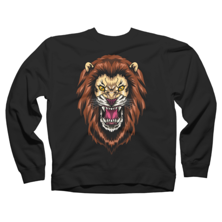 Lion Animal Mascot Logo Gaming by CreativeStyle