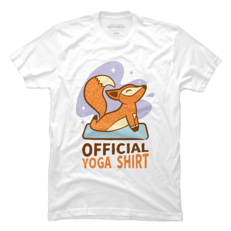 Official yoga shirt funny classic t-shirt - Funny yoga fox