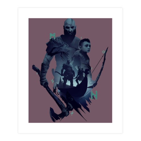 god of war by Whyadiphe