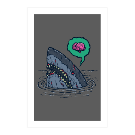 Zombie Shark II by nickv47