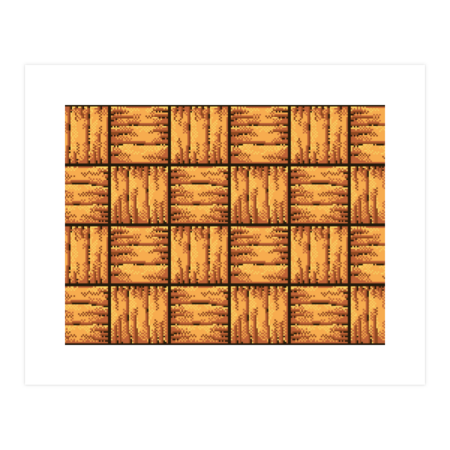 Cozy Wooden floor Pixel Art by Chutakoopas