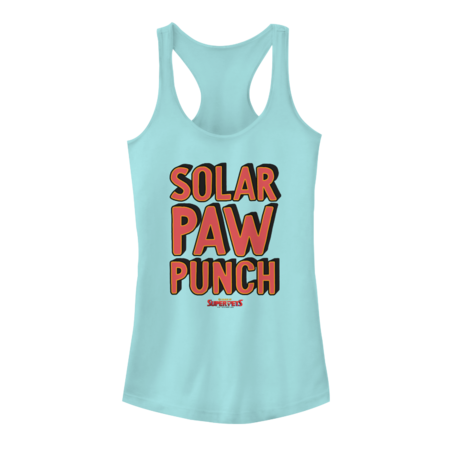Super-Pets Solar Paw Punch Typography