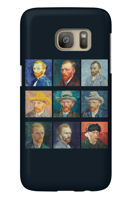 Vincent van Gogh's Self-Portrait by Designbyhy