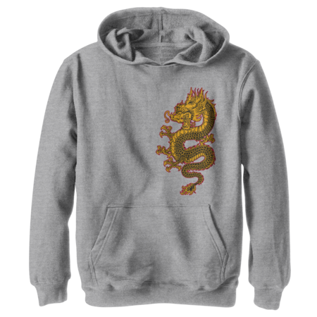 Golden Asian Dragon