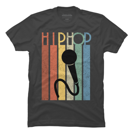 Hip Hop Lover Retro Distressed Logo