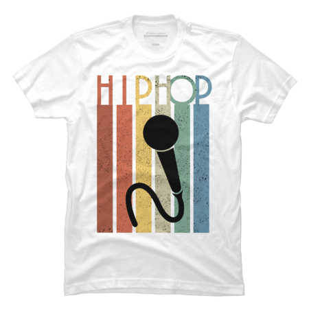 Hip Hop Lover Retro Distressed Logo