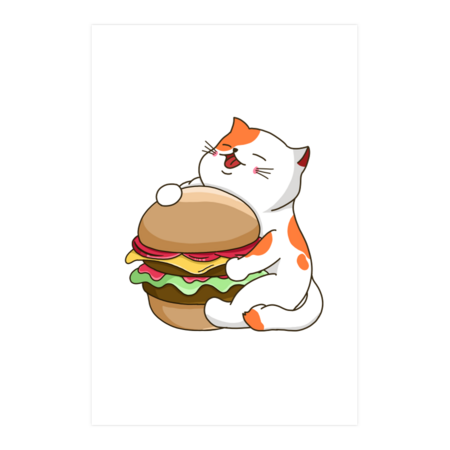 Cat Burger by kimprut