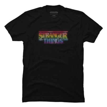 Stranger Things Rainbow Logo