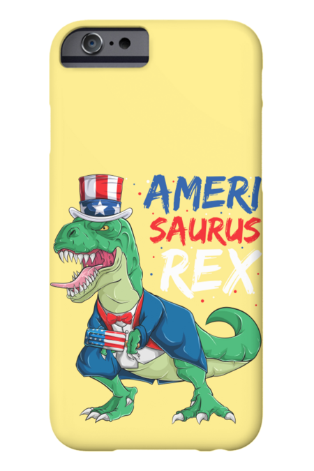 Amerisaurus Rex 4th Of July by ElfenTees