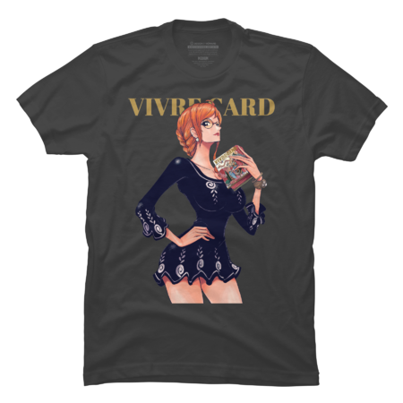 Anime Sexy Nami With Book Vivre Card T-shirt &amp; Accessories by OtakuFashion