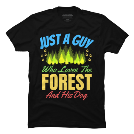 Just A Guy Who Loves The Forest And His Dog by hikebubble
