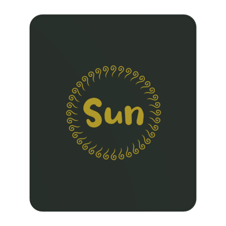 Sun in Pattern Circle