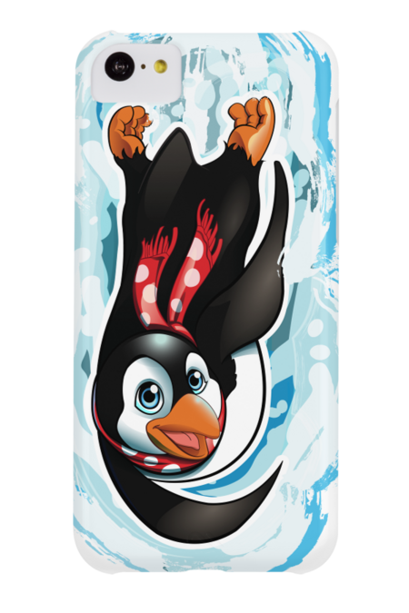 Let the Penguin Slide by MargaretGraphics