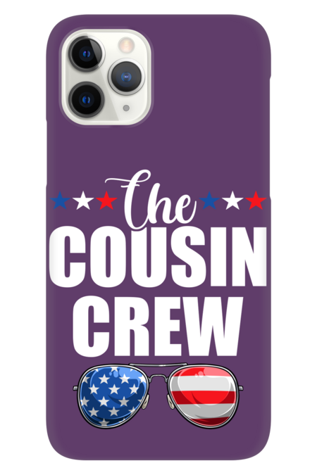 The Cousin Crew American Flag Sunglasses by ElfenTees
