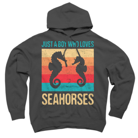 Just a Boy Who Loves Seahorses Cute Seahorse Lover Gift