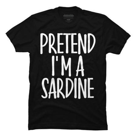 Easy Pretend I'm Sardine Costume Gift Halloween by wassimtechnical