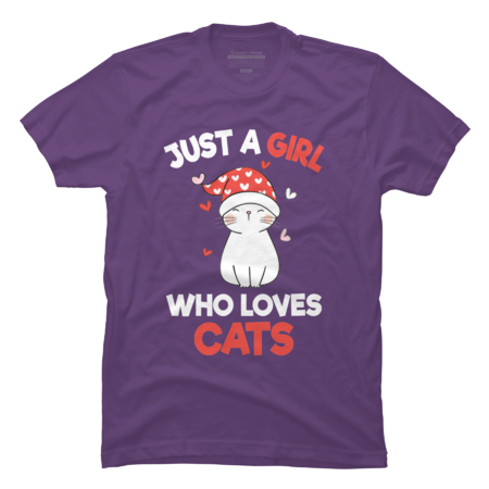 Just A Girl Who Loves Cats Cat Lover