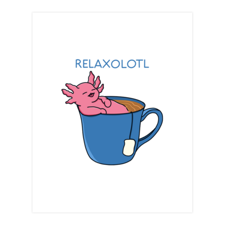 Relax Axolotl by kimprut