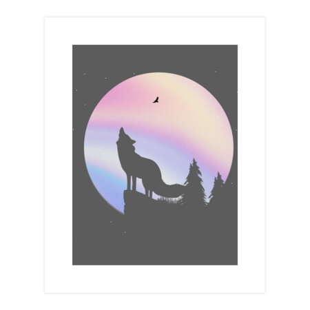 The Wolf Howling at the Full Holographic Holo Moon