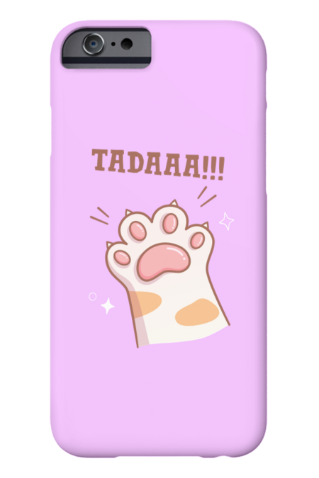 Ta Da - Cute Pink Cat Paw
