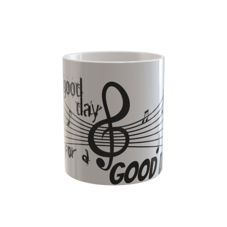 It's a good day serenity quote with musical notes by Esthereradesigns