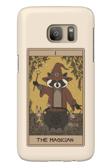 The Magician - Raccoons Tarot by thiagocorream