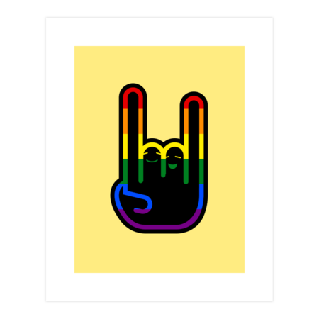ROCK ON LGBT by vectalex