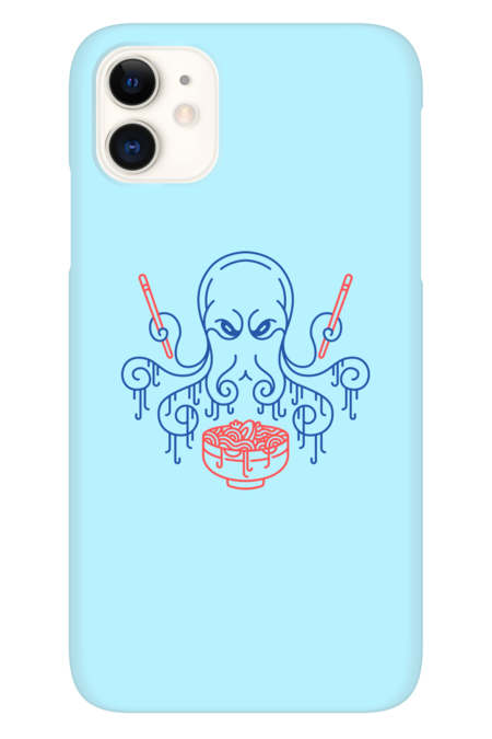 Ramen Octopus 1 by moneline