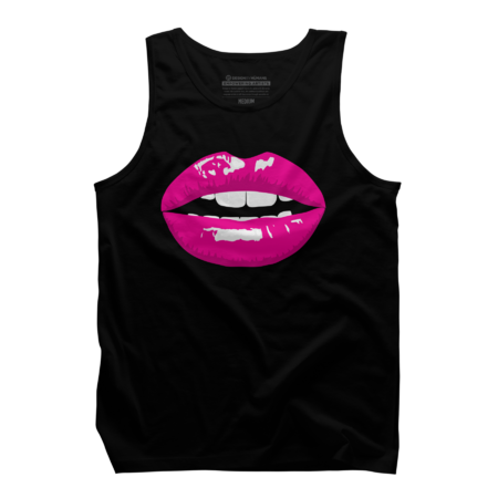 Pink Lips - Pop Art