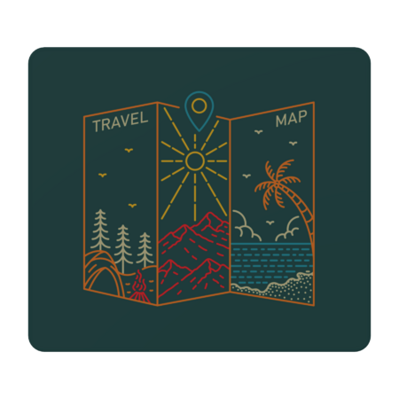 Travel Map by moneline