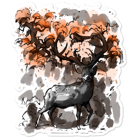 Autumn Deer Shade