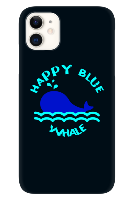 happy blue whale
