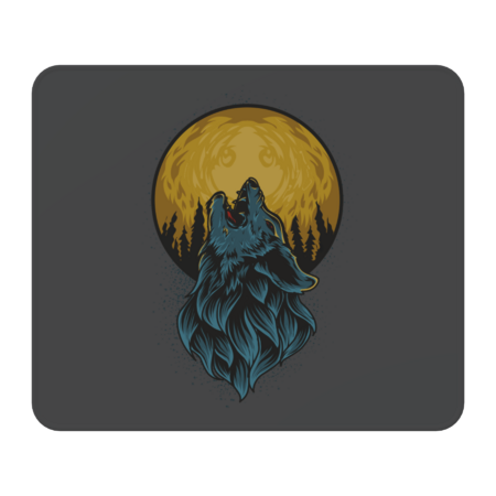 Wolf moon by AMDCreative