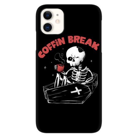 Coffin Break - Funny Skull Coffee Gift by EduEly