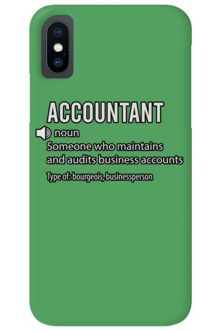 Accountant definition, tax preparer, accountant sudents gift by Ousbest