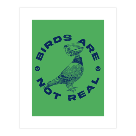 Birds Are Not Real - Pigeon