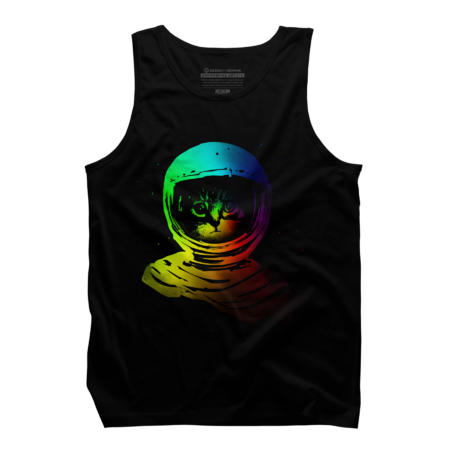 Space LGBT Astronaut Cat Pride Rainbow Kitten