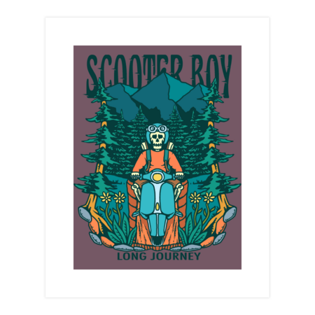 scooter boy by forstration
