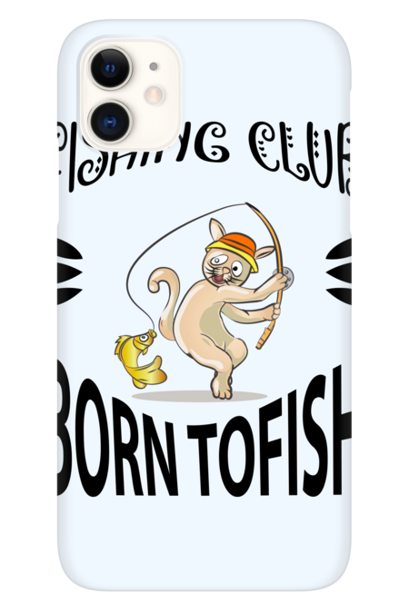 Born to Fish Fishing Club Sign