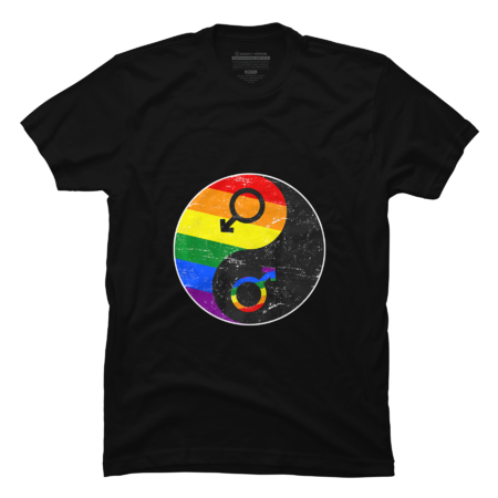 bisexual yin and yang gay gay LGBT Pride Gay