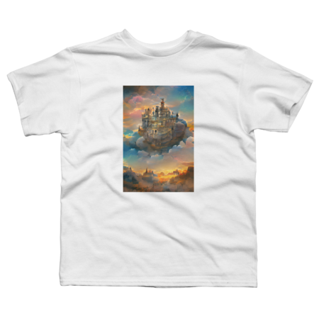 Medieval Castle, Fantasy Kingdom, Castle In sky by bcstudio